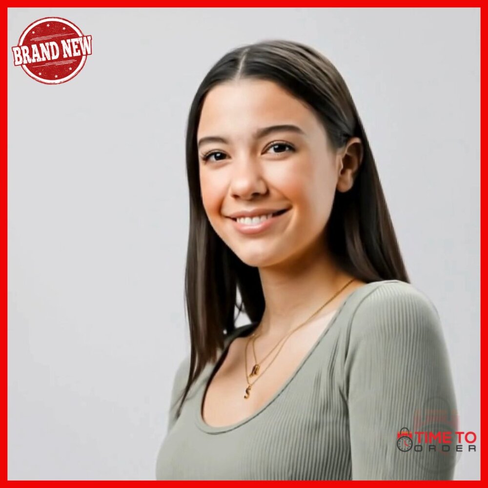 10k Solid Gold Dainty Script Initial Extendable P… - image 7